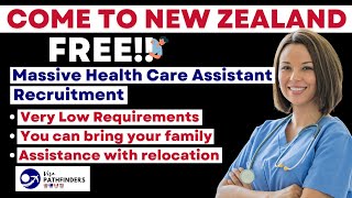 URGENT! Free Visa To New Zealand | Health Care Assistant jobs in New Zealand with visa Sponsorships