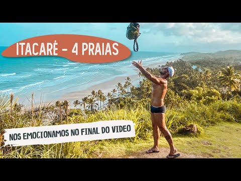 Nos emocionamos na trilha das 4 praias, em ITACARÉ