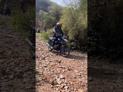 Offroading Discover 150 #viral #trending #ytshorts #travelvlog #trend #biker #gt650 #bts #discover