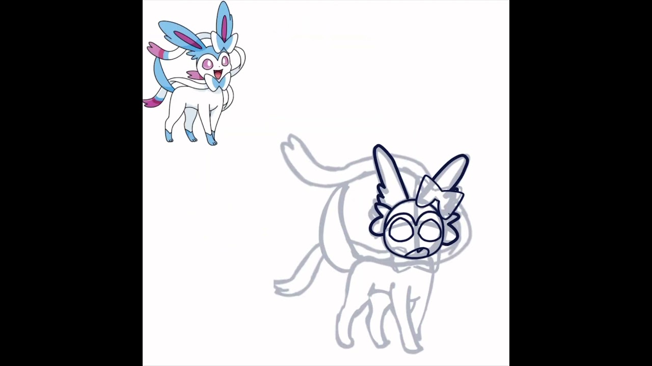 Hatsune miku x pokemon collab art #trendingshorts #fyp #hatsunemiku #pokemon