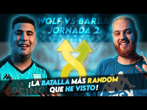 ¡LA BATALLA MÁS RANDOM QUE HE VISTO! | WOLF VS BARBA ROJA FMS ARGENTINA J2