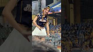 #汶汶#岳東華＃PassionSisters#台湾チアリーディングチーム#中華職棒＃CPBL#洲際棒球場#CPBL#20240627