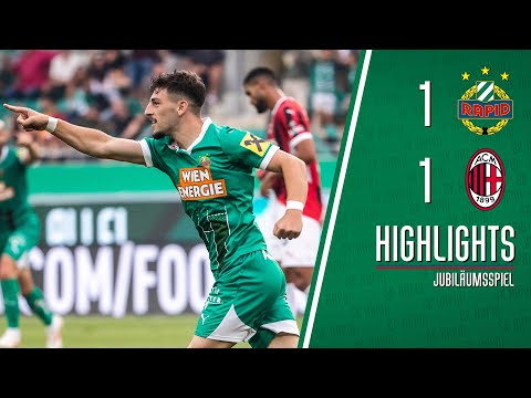 Highlights: SK Rapid - AC Milan
