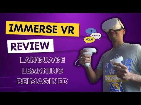 Live language Classes Reimagined in VR | Immerse Review