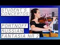 Leo Portnoff Russian Fantasia No 2 Violin Piano