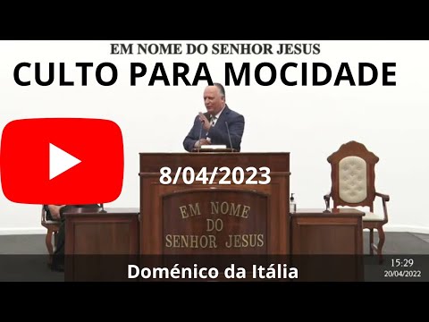 CCB BRÁS CULTO DA MOCIDADE LOTADA ATENDIMENTO DOMÉNICO DA ITÁLIA.