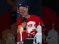 John DiMaggio Voice Of Bender In Futurama Recites Favorite Line From The Hulu Show