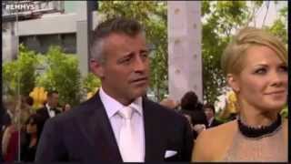 Matt LeBlanc and Andrea Anders - 66th Annual Emmy Awards Red Carpet video