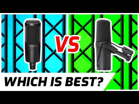 AT2020 vs SM7B: Ultimate Mic Showdown!
