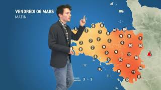 Illustration de l'actualité La météo de votre vendredi 6 mars 2026