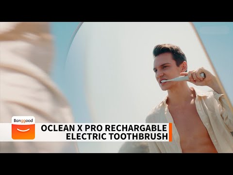 Sonic Electric Toothbrush Oclean X with LCD Touch Screen | Buy at Banggood