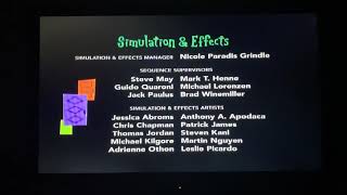 Monsters Inc End Credits 2002 DVD