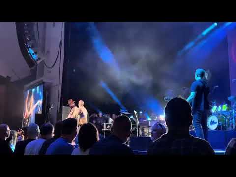 Perry Farrell tells Boston to F themselves at show then punches Dave Navarro LIVE from row 2