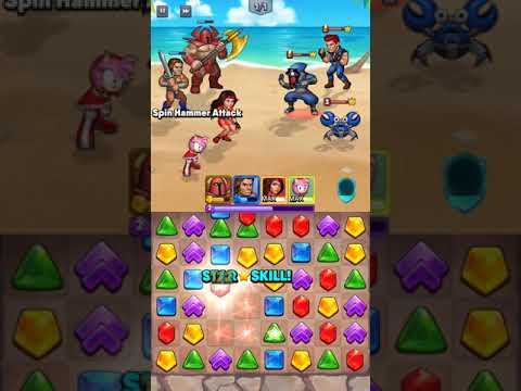 Sega Heroes stage 22 android ios gameplay