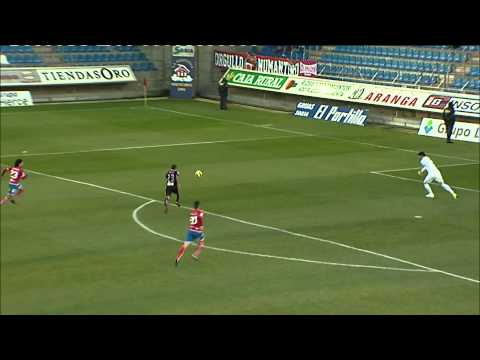 La Liga | Gol de Moha (0-1) en el CD Numancia - CE Sabadell | 02-12-2012 | J16