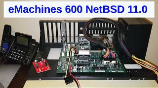 NetBSD 11.0 on an eMachine 600is