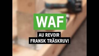 ESSVE Konstruktionsskruv WAF