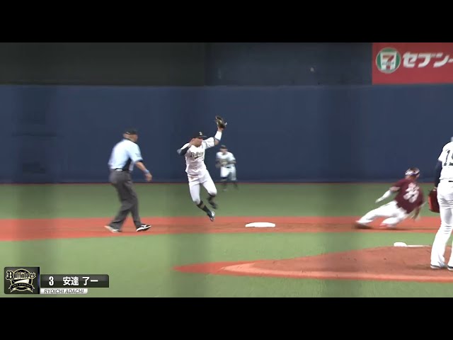 バファローズ・安達の守備は『疲れた心に沁み込む』