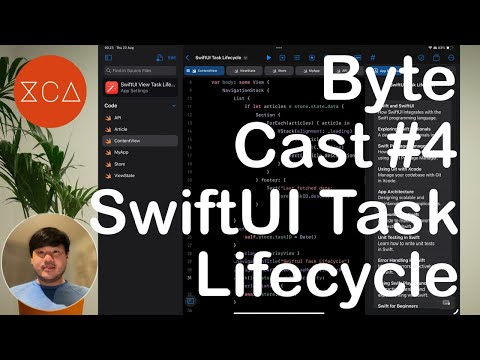 ByteCast #4 - SwiftUI Task Modifier Lifecycle Handling thumbnail