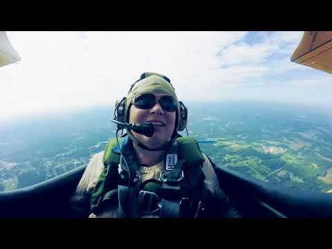 Flying in a Stearman Biplane