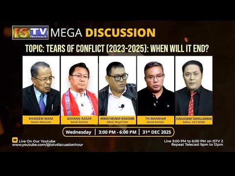 DISCUSSION HOUR  31ST   DEC . 2025 TOPIC : TEARS OF CONFLICT (2023-2025): WHEN WILL IT END ?