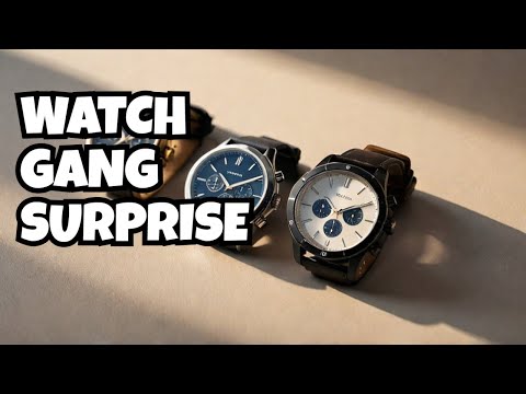 Box Opening 4 Mystery Watches From Watch Gang!