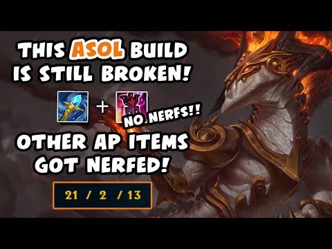 THIS ASOL BUILD IS STILL BROKEN! NO NERFS! - VICKSY | League of Legends