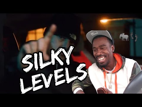 AMERICAN REACTS TO UK's @Silky1official - Levels Freestyle