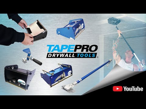 Tapepro's Flat Finishing Tools and Accessories