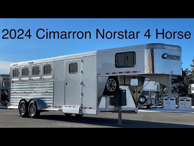 Preview image of 2024 Cimarron Norstar 4 Horse Gooseneck youtube video