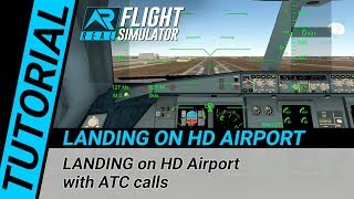 RFS Real Flight Simulator - Tutorial: LANDING on HD Airport