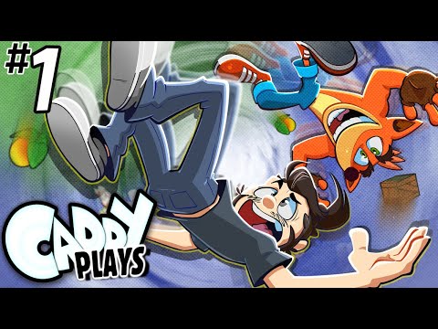 Caddy Plays Crash Bandicoot 2: N-Tranced (Part 1) [101% RUN, ALL PLATINUM RELICS]