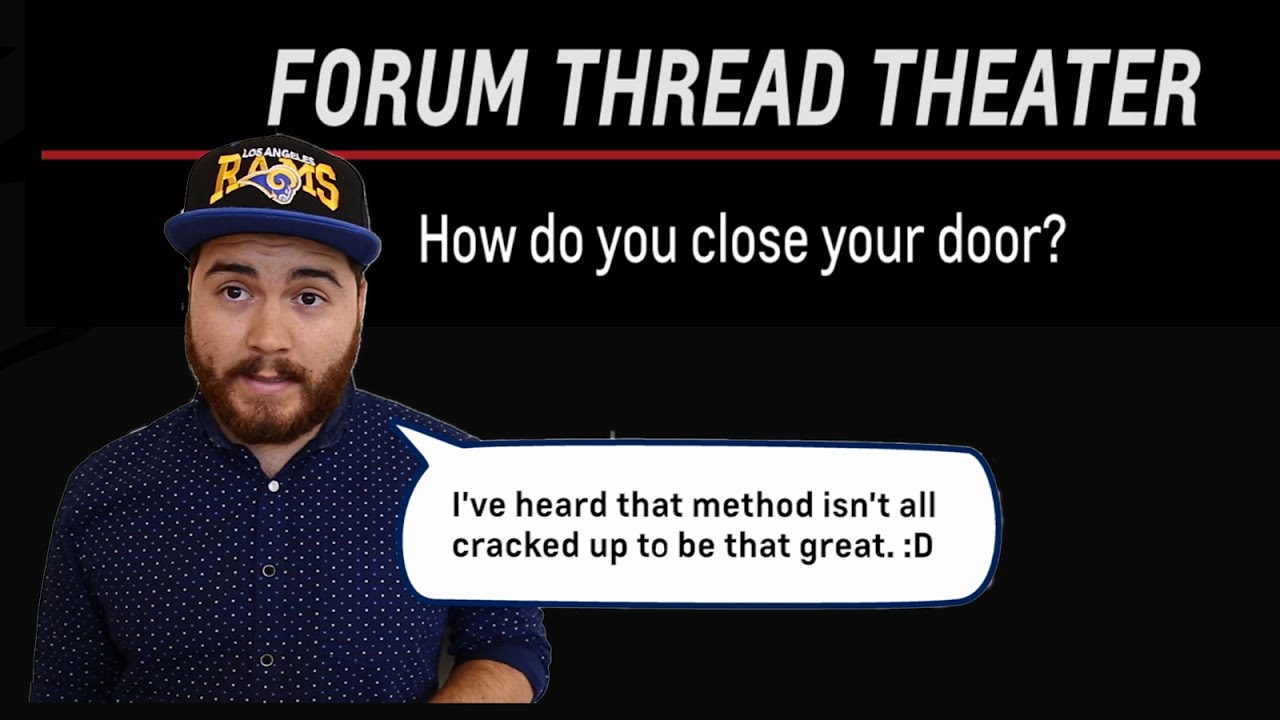 Forum Thread Theater: How Do You Close Your Corvette's Door?