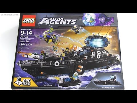 Vidéo LEGO Ultra Agents 70173 : Le QG océanique des Ultra Agents