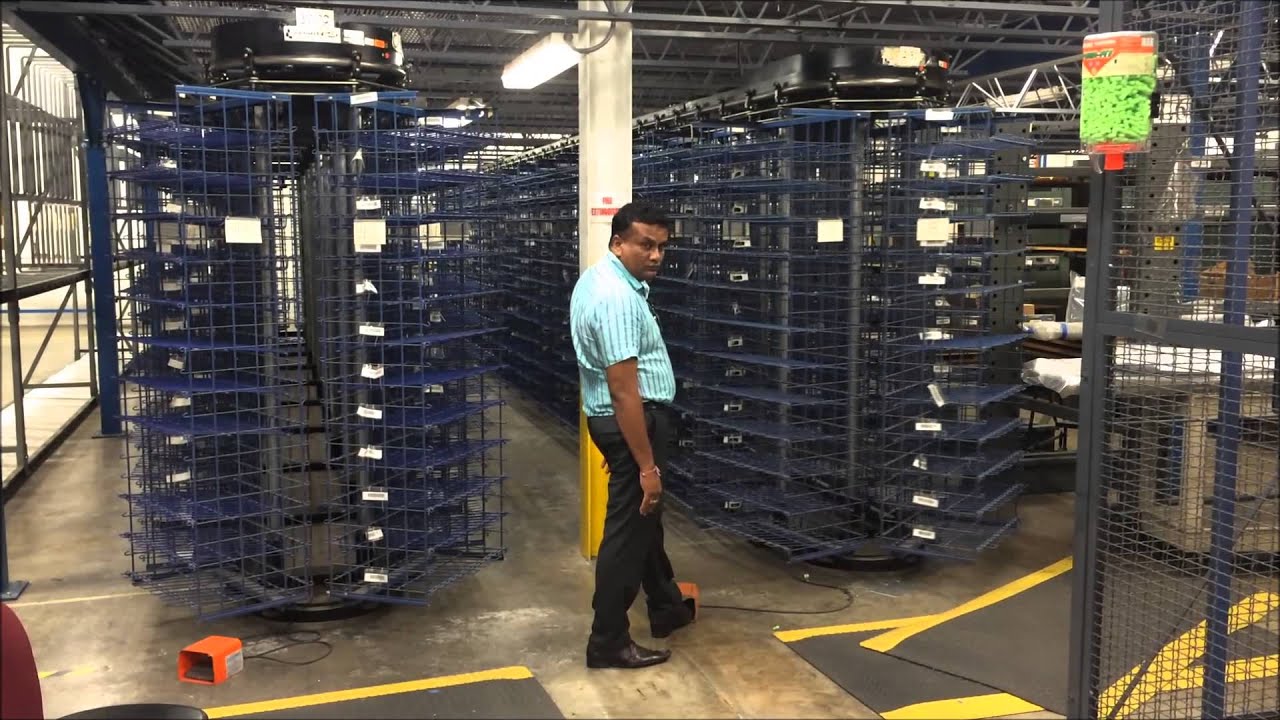 White Systems Horizontal Carousel 1-36