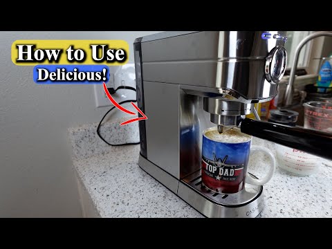 How to Use the Casabrews Espresso Machine