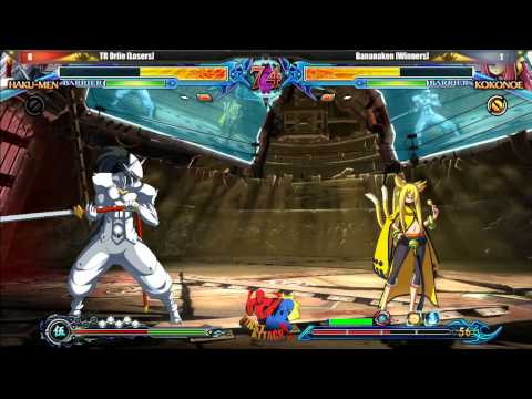 BlazBlue ChronoPhantasma Grand Final TR Orlie vs Bananaken - Puerto Rico First Attack Tournament