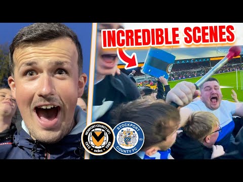 ABSOLUTE CARNAGE as STOCKPORT COMEBACK to WIN vs NEWPORT 🏴󠁧󠁢󠁷󠁬󠁳󠁿