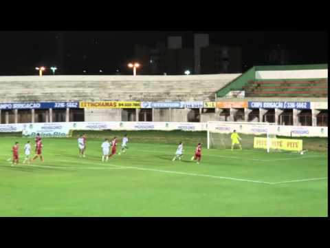 Goleiro do Potiguar vai pra cima e quase marca contra o Assu