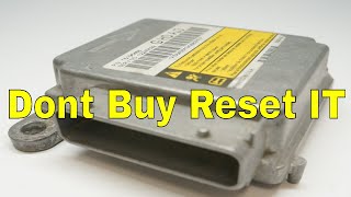 How to reset airbag code B0051 Chevy GMC Cadillac Buick.