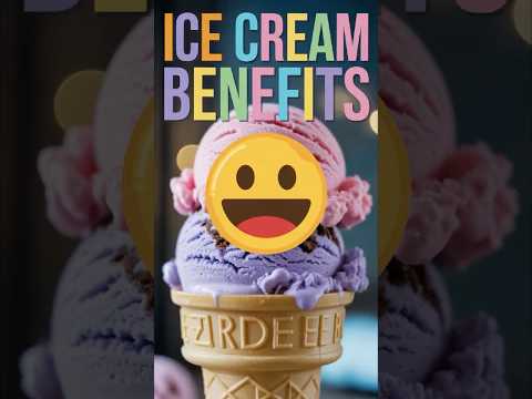 🍦Ice Cream Benefits? #IceCream #HealthBenefits #KingStyleHealth #Moderation #HealthyTreats #Calcium