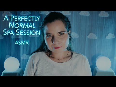 ASMR - A Perfectly Normal Spa Session... 🛸 (Roleplay)