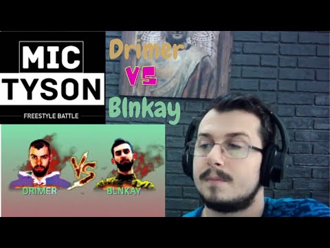 Reazione DRIMER vs BLNKAY - Mic Tyson 2019 (Semifinale, Turno 2) | Freestyle Battle REACTION