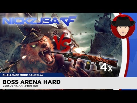 Boss Arena Hard VS 4x AA-12-Buster! | CROSSFIRE Indonesia 2.0