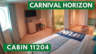 Carnival Horizon Cabin 11204 Category 6S Cloud 9 Spa Ocean View Stateroom
