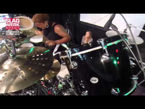 Adams Drumworld Festival 2014 - Queen Cora Dunham clinic