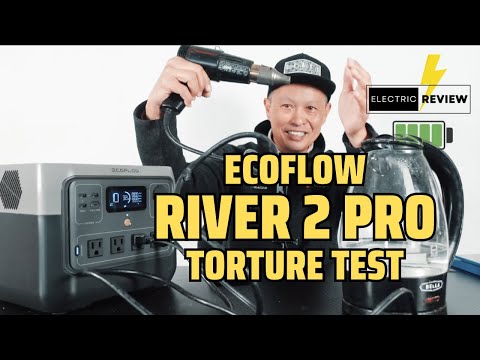 Ecoflow River 2 Pro torture test of 768wh and 800 solar power station