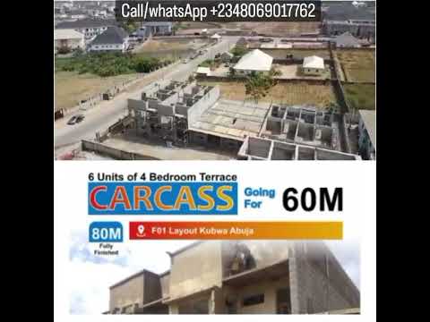 4 bedroom Terrace For Sale Burj Estate Fo1 Layout Kubwa Abuja Kubwa Abuja Phase 4 