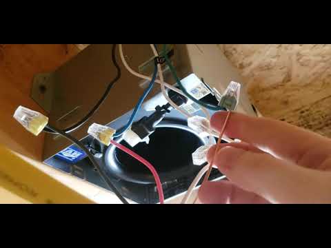 Bathroom Exhaust Fan Install