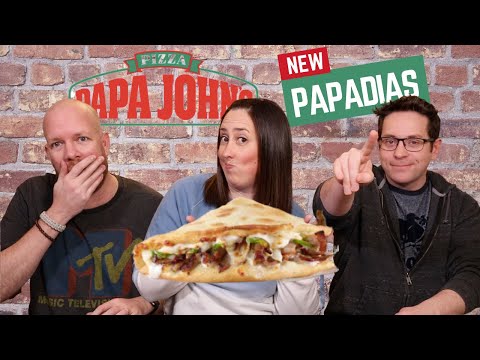 Papa John's Papadias Tasting and Review | Is it Worth The Trip?